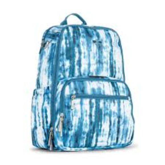 NEW Jujube Zealous Backpack Diaper Bag Simply Shibori Blue  NWT main image 4